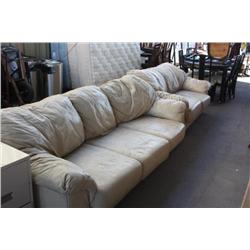 Two Leather Sofas