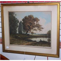 Vintage Framed Print