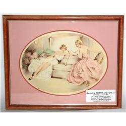 1934 Autry Victor-Camila Lucas Signed Print