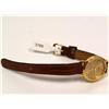 Image 1 : 18K Gold Plated Le Chateau Watch With Diamond
