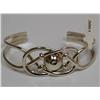 Image 1 : Sterling Bracelet With Center Bead
