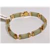 Image 1 : AAA Green Apple Jade Hand Made Bracelet