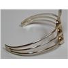 Image 2 : Sterling Bracelet With Center Beads