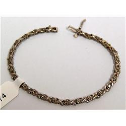 Diamonds XOXOXO Ladies Tennis Bracelet