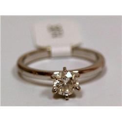 3/4Ctw Diamond Solitaire Tiffany Ladies Ring