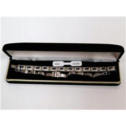 Antique Bracelets C.1920's Czech Crystal & Gucci