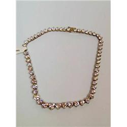 Sterling & CZ Necklace