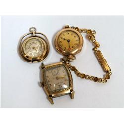 1900's Wadsworth, Bulova & Monarch Wind-up Watch