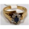 Image 1 : AAA Cashmere Sapphire & Diamonds Ladies Ring