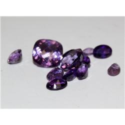12.18 ct Amethyst Lose Stones