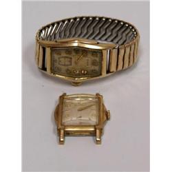 1930's Elgin Wind-up & 1940's Bulova Wind-up Watch