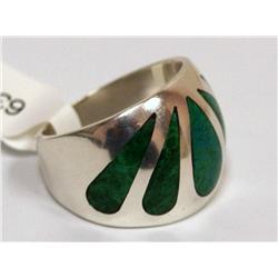 Sterling Silver Ring with Turquoise