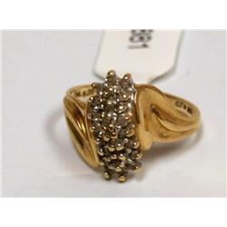 Diamonds Cocktail Ladies Ring