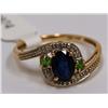 Image 1 : AAA Cashmere Sapphire, Colombian Emerald & Diamond