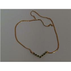 AAA Colombian Emerald & Diamonds Ladies Necklace