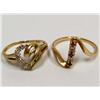 Image 1 : AAA Burmese Ruby Ring & Diamonds Heart Design Ring