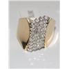 Image 1 : 14K Gold & Diamonds Cluster Ring