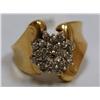 Image 1 : 1.00Ctw Diamonds Cocktail Hand Made Ladies Ring