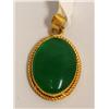 Image 1 : 22Kt AAA Imperial Jade Hand Made Pendant
