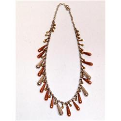 Sterling & Copper Necklace