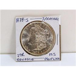 1878-S Morgan Silver Dollar