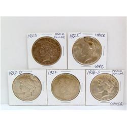 Peace Silver Dollars (Times the Money)