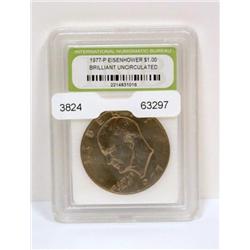1977-P Eisenhower $1 Brilliant Uncirculated
