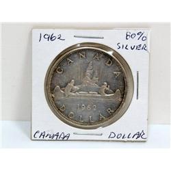 1962 Canadian Silver Dollar