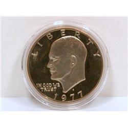 1977 Ike Cameo Dollar Proof