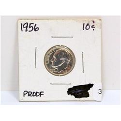 1956 Roosevelt Proof Dime Uncirculated