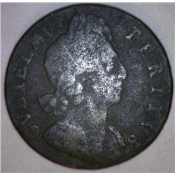 1699 Great Britain Half Penny