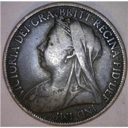 1897 Great Britain Large Penny