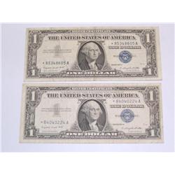 1957-A $1 Silver Certificates Star Notes
