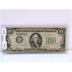 Choice 1934-A $100 Fed Reserve Note Chicago