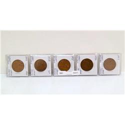Great Britain Large Pennies AU