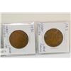 Image 2 : Great Britain Large Pennies AU