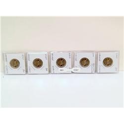 Canadian Nickels Uncirculated (Times the Money)