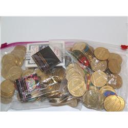 Large Lot Of Gaming Tokens