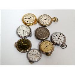 Lot of 7 Vintage Pocket Watches