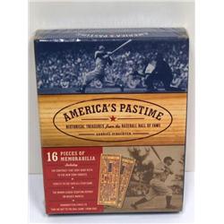 16 Pcs Americas Baseball Pastime From Hall Of Fame