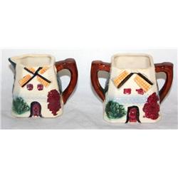 Creamer and Sugar Bowl made in Occupied Japan