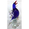Image 2 : Lead Crystal Bird Statue 11" Tall