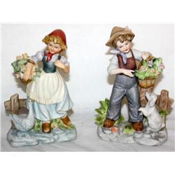 Lot of 2 Royal Copenhagen Statues