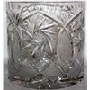 Image 3 : Vintage Hand Cut & Etched Crystal Bowl