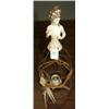 Image 1 : Antique Fulper Bisque Doll Lamp