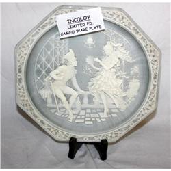 Incolay Limited Ed. Cameo Ware Plate