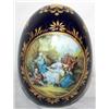 Image 1 : Large Limoges Decorated Egg