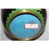 Image 2 : Set of Cloisonne Asian Urns 9" Tall