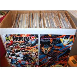 Box of Collectible Comic Books