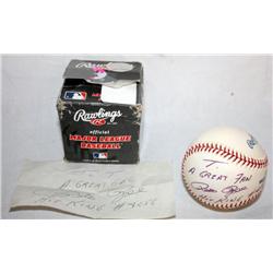 Pete Rose Signed Baseball